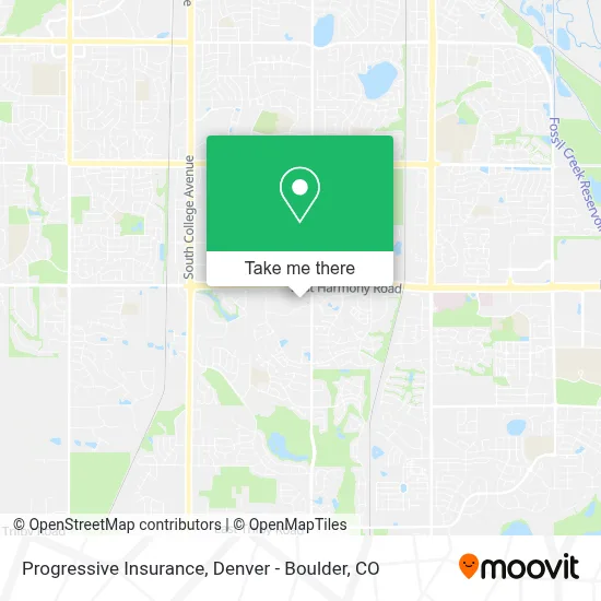 Progressive Insurance map