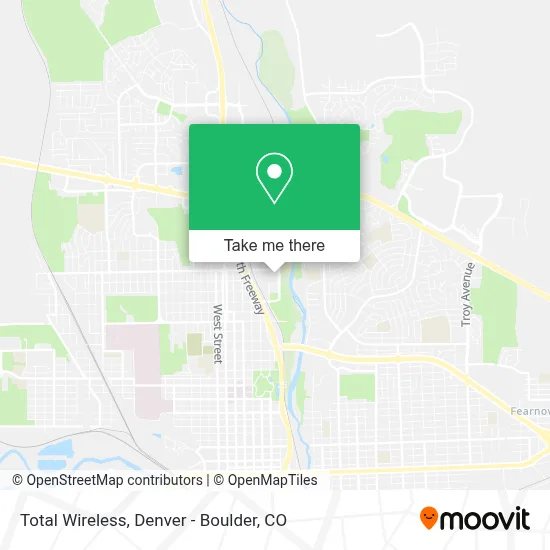 Total Wireless map