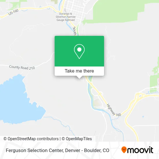 Ferguson Selection Center map