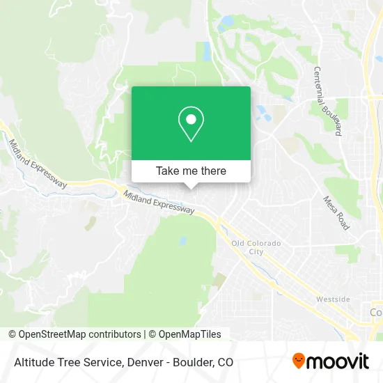 Altitude Tree Service map
