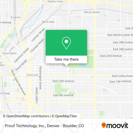 Proof Technology, Inc. map