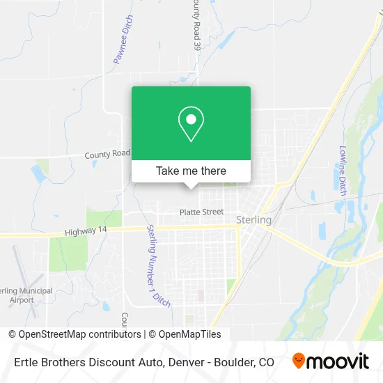Ertle Brothers Discount Auto map