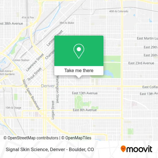 Signal Skin Science map
