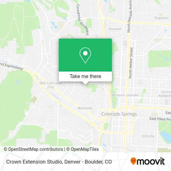 Crown Extension Studio map