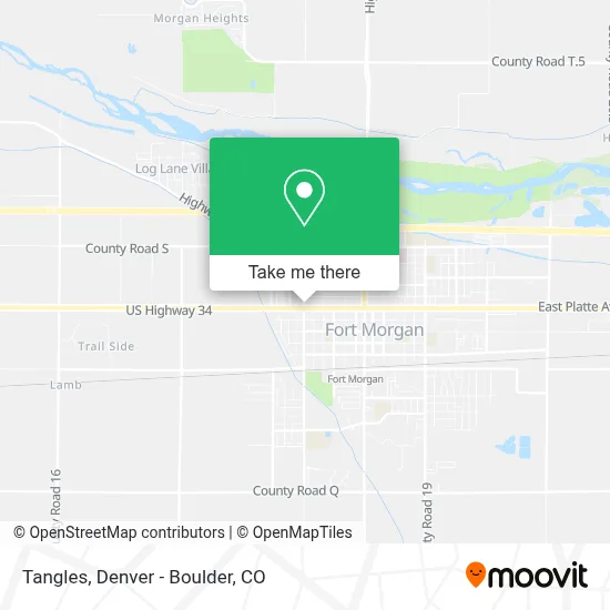 Tangles map
