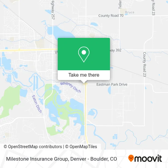 Milestone Insurance Group map