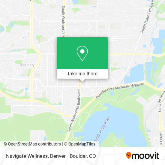 Navigate Wellness map