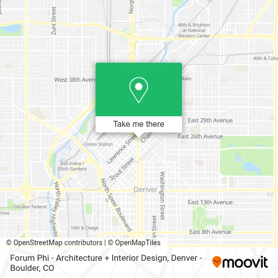 Forum Phi - Architecture + Interior Design map