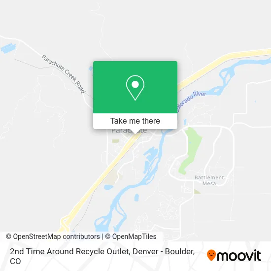 2nd Time Around Recycle Outlet map