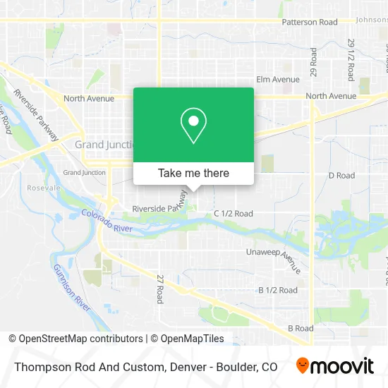 Thompson Rod And Custom map