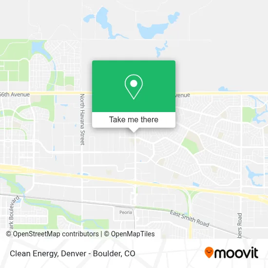 Clean Energy map