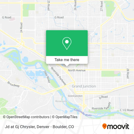 Jd at Gj Chrysler map
