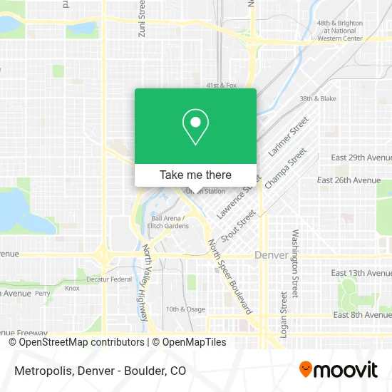 Metropolis map