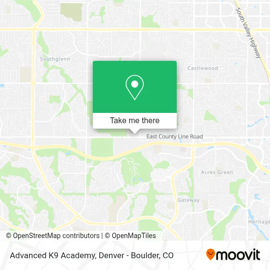 Advanced K9 Academy map