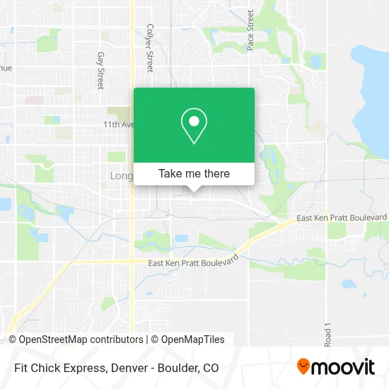 Fit Chick Express map