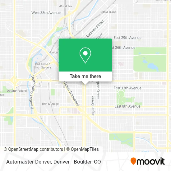 Automaster Denver map