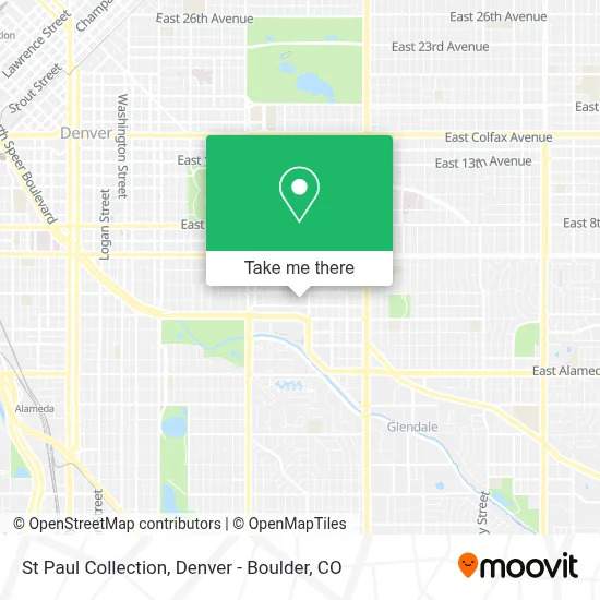 St Paul Collection map
