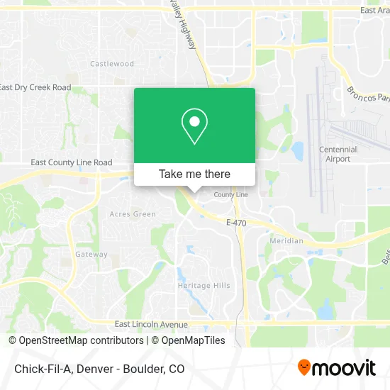 Chick-Fil-A map