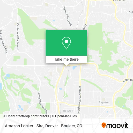 Amazon Locker - Sira map
