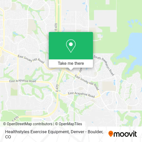 Healthstyles Exercise Equipment map