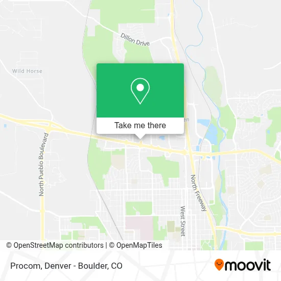 Procom map