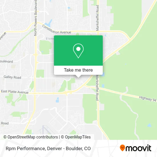Rpm Performance map