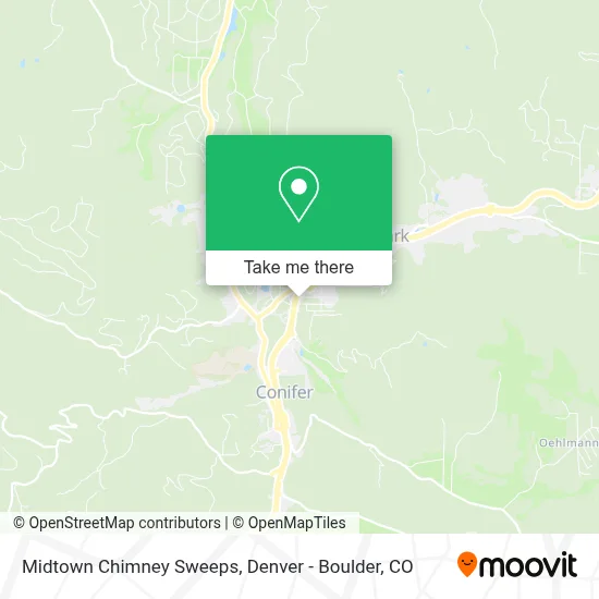 Midtown Chimney Sweeps map