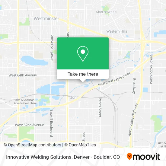 Innovative Welding Solutions map