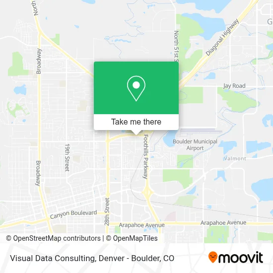 Visual Data Consulting map