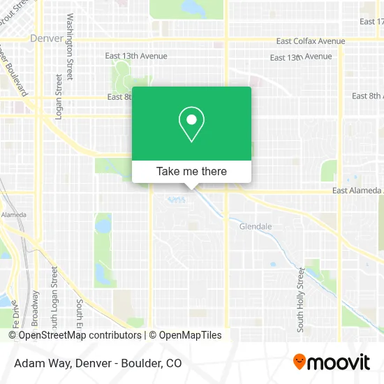 Adam Way map