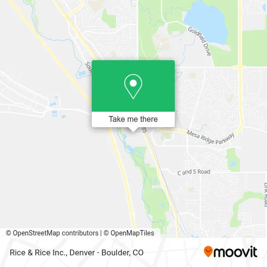 Rice & Rice Inc. map