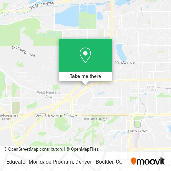 Educator Mortgage Program map