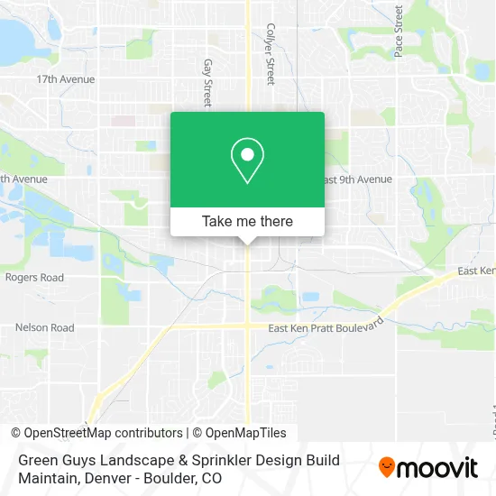 Green Guys Landscape & Sprinkler    Design Build Maintain map