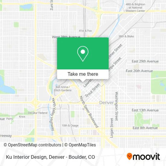 Ku Interior Design map