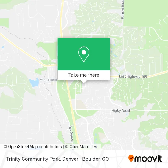 Trinity Community Park map