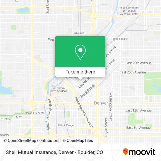 Shell Mutual Insurance map