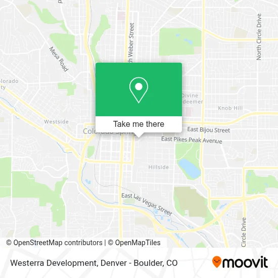 Westerra Development map