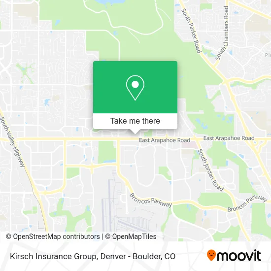 Kirsch Insurance Group map