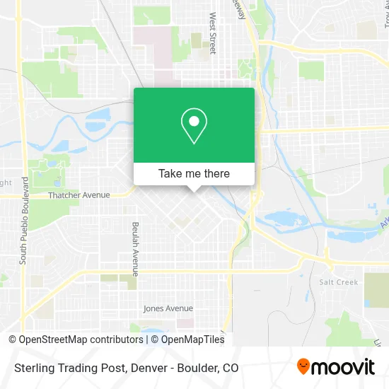 Sterling Trading Post map