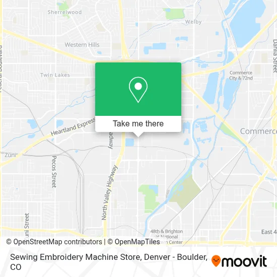 Sewing Embroidery Machine Store map