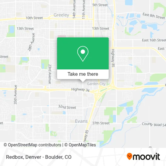 Redbox map