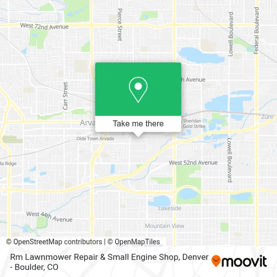 Rm Lawnmower Repair & Small Engine Shop map