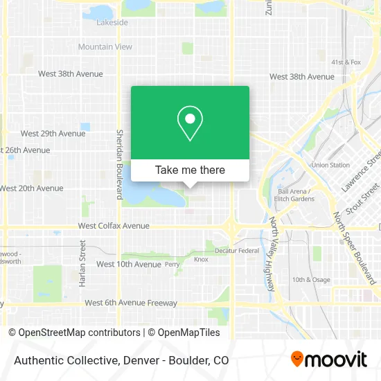Authentic Collective map