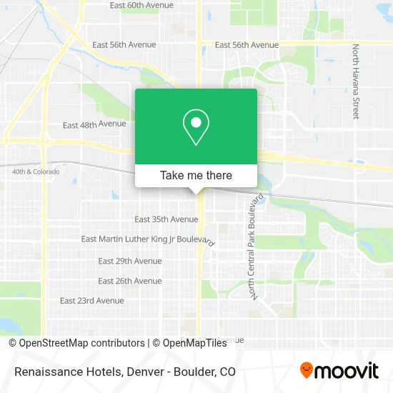 Renaissance Hotels map