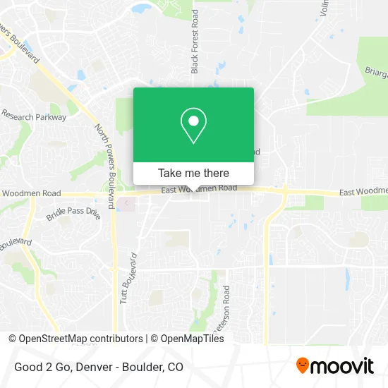 Good 2 Go map