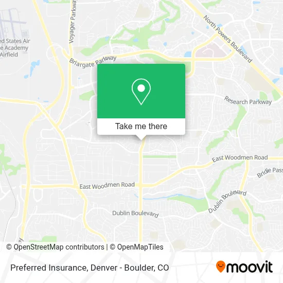 Preferred Insurance map