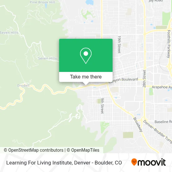 Learning For Living Institute map