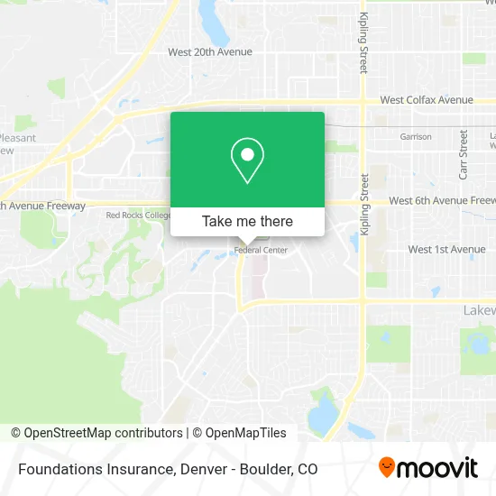 Foundations Insurance map