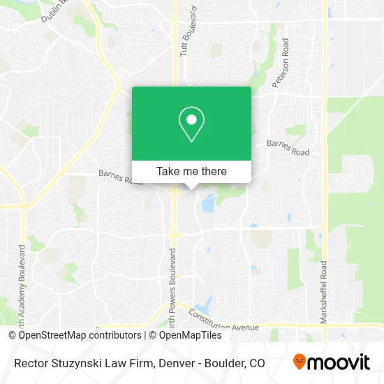 Rector Stuzynski Law Firm map