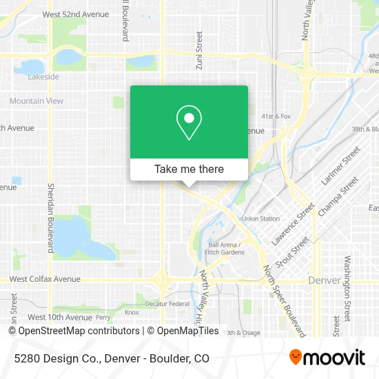 5280 Design Co. map